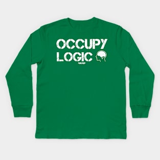 Occupy Logic Kids Long Sleeve T-Shirt